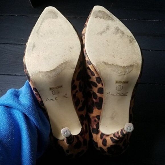 Anne Michelle Cheetah Heels - Picture 6 of 8